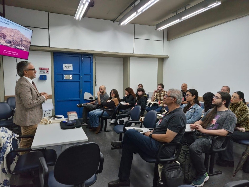 Conferência do professor Davide Nadali em 14 de setembro de 2026
