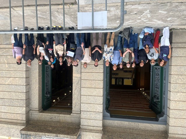 Visita ao Museu Nacional do Rio de Janeiro com a equipe educativa